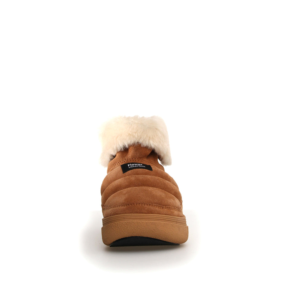 Fami Mid - Brown Suede/Shearling