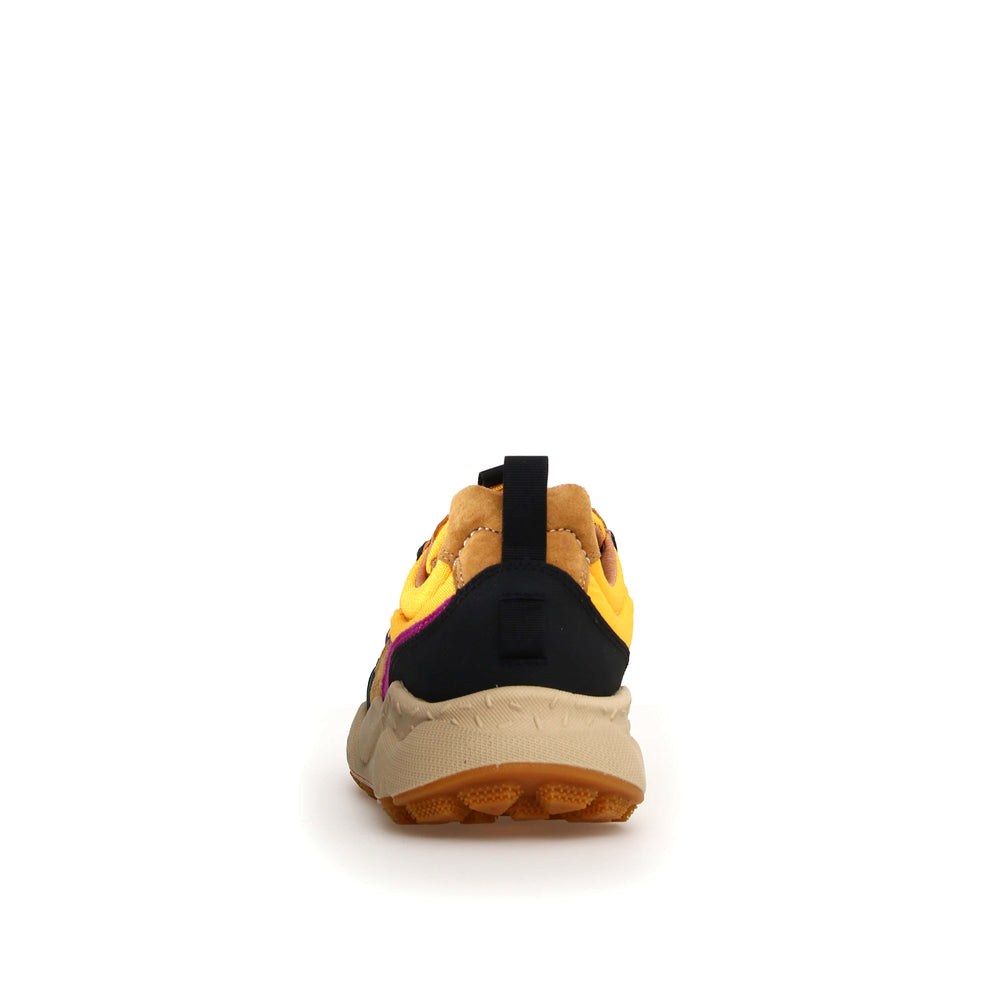 Iwano 2 Uni - Black-Cognac-Yellow Suede/Nylon