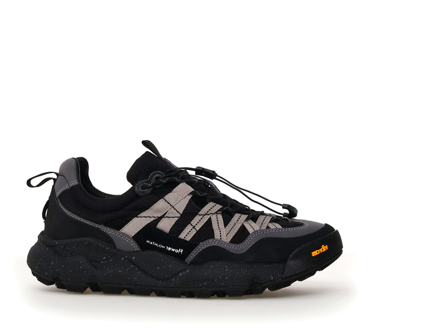 Iwano 2 Uni - Black-Acciaio Suede/Nylon