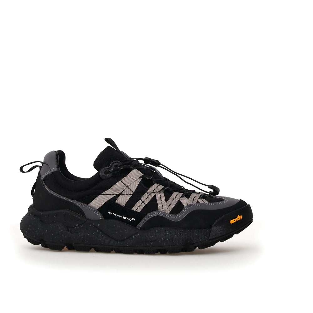 Iwano 2 Uni - Black-Acciaio Suede/Nylon