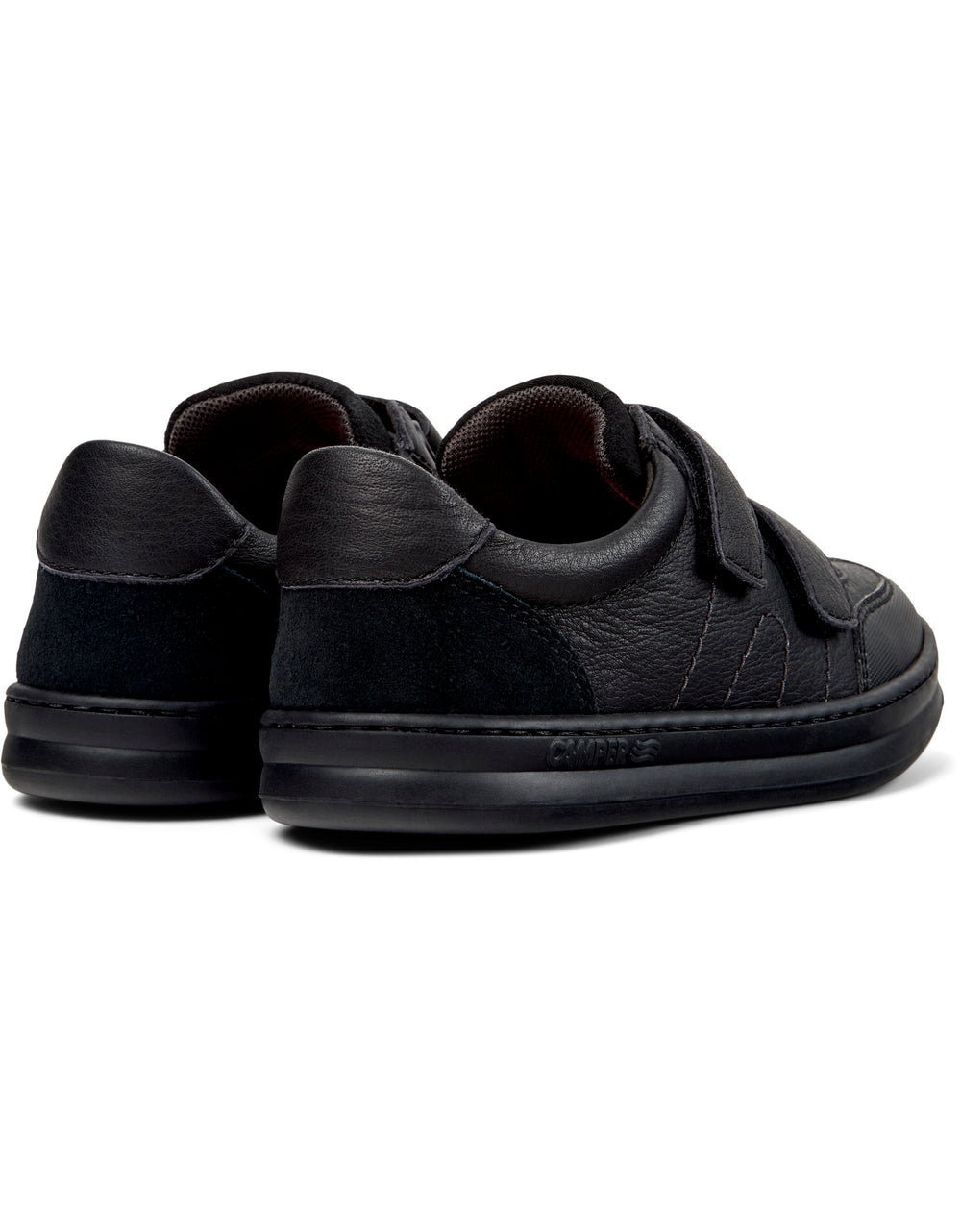 Runner - Black Leather||Runner - Cuir noir
