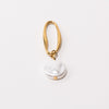 Pearl Fixed Loop Shoe Charm - Gold||Perle breloque à chaussures à glisser - Or