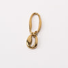 Seashell Fixed Loop Shoe Charm - Gold||Coquillage breloque à chaussures à glisser - Or