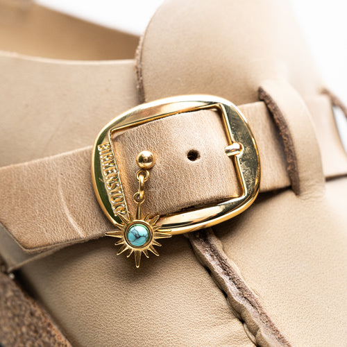 Shinny Star Pendant Shoe Charm - Gold||Étoile brillante breloque à chaussures pendentif - Or