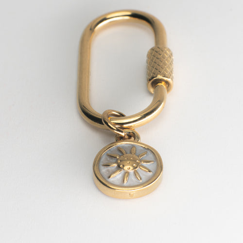 Sunflower Adjustable Loop Shoe Charm - Gold||Tournesol breloque à chaussures ajustable - Or