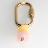 Beads Adjustable Loop Shoe Charm - Gold||Perles breloque à chaussures ajustable - Or