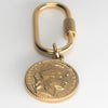 Coin Adjustable Loop Shoe Charm - Gold||Jeton breloque à chaussures ajustable - Or