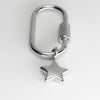 Small Star Adjustable Loop Shoe Charm - Silver||Étoile breloque à chaussures ajustable - Argent