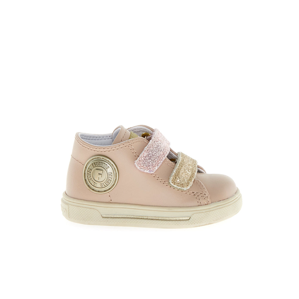 Michael 3 VL - Cipria-Platinum Leather/Glitter
