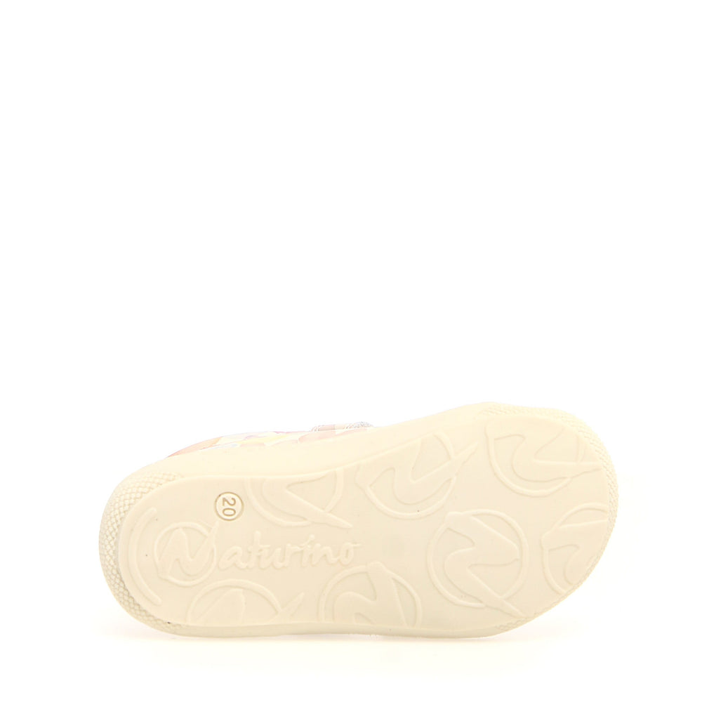 Cocoon VL - Milk Aquarel Hearts Leather||Cocoon VL - Cuir blanc à coeurs aquarel