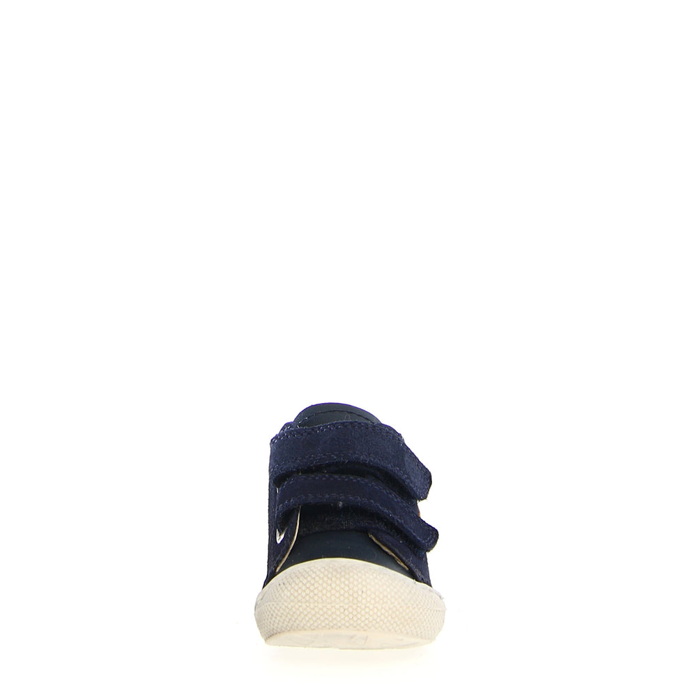 Kolde - Navy and Zucca Leather and Suede||Kolde - Suède et cuir marine et courge