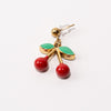 Cherries Pendant Shoe Charm - Gold||Cerises breloque à chaussures pendentif - Or