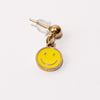Smiley Pendant Shoe Charm - Gold||Sourire breloque à chaussures pendentif - Or