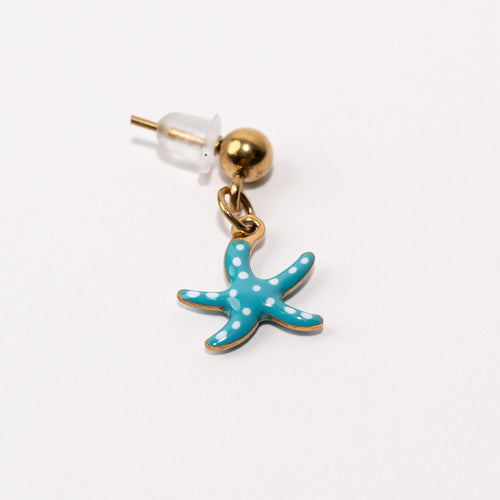 Starfish Pendant Shoe Charm - Gold||Étoile de mer breloque à chaussures pendentif - Or