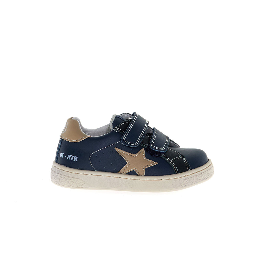 Pinn VL - Navy-Carbon-Taupe Leather