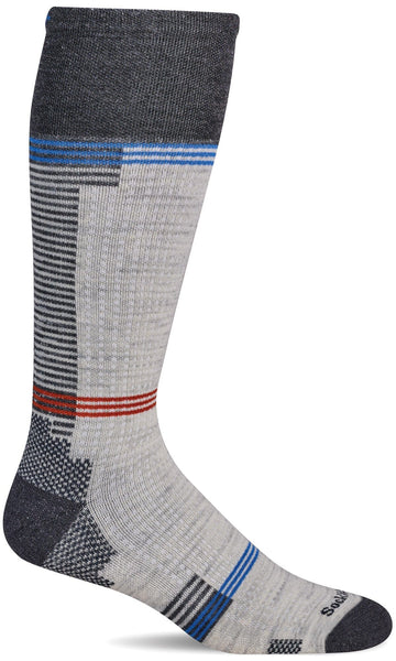 Dash OTC Men Knee-High - Ash Moderate Compression (15-20mmHg)