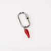 Chili Adjustable Loop Shoe Charm - Silver||Chili breloque à chaussures ajustable - Argent