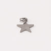 Star Adjustable Loop Shoe Charm - Silver||Étoile breloque à chaussures ajustable - Argent