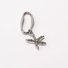 Starfish Fixed Loop Shoe Charm - Silver||Étoile de mer breloque à chaussures à glisser - Argent