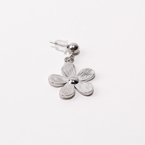 Flower Pendant Shoe Charm - Silver||Fleur breloque à chaussures pendentif - Argent
