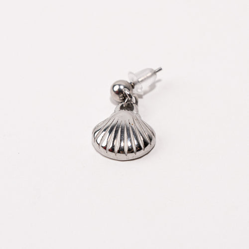 Seashell Pendant Shoe Charm - Silver||Coquillage breloque à chaussures pendentif - Argent