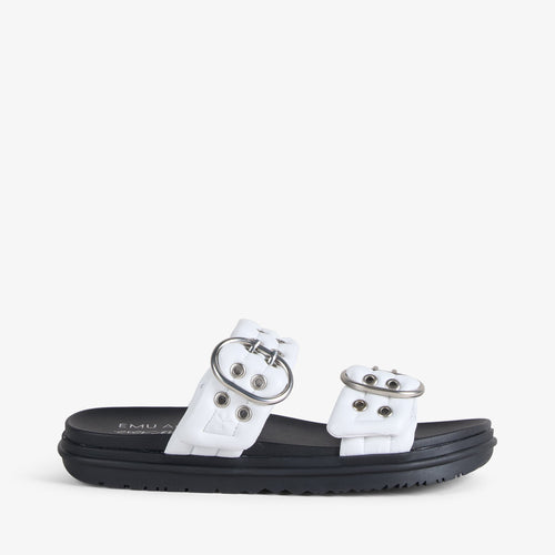 Bondi Buckle 2.0 - Coconut Leather||Bondi Buckle 2.0 - Cuir blanc coco
