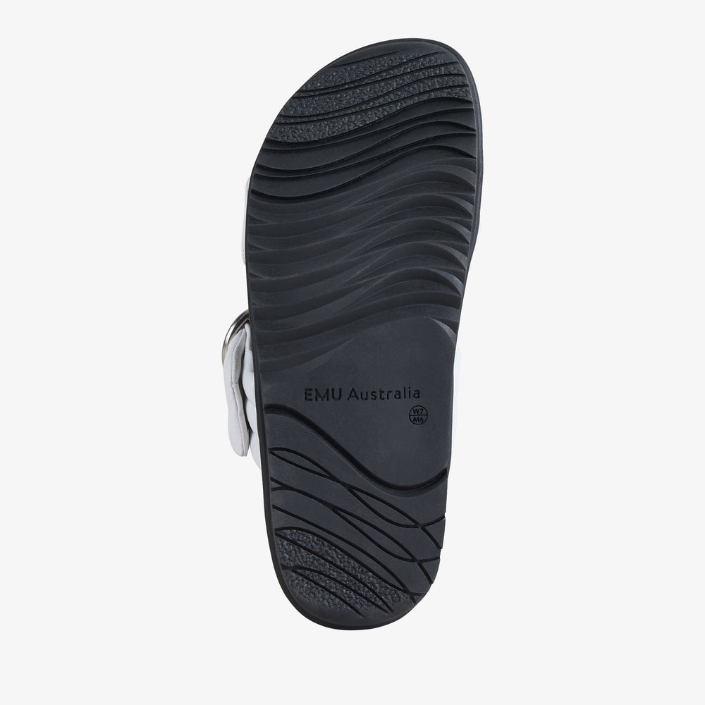 Bondi Buckle 2.0 - Coconut Leather||Bondi Buckle 2.0 - Cuir blanc coco