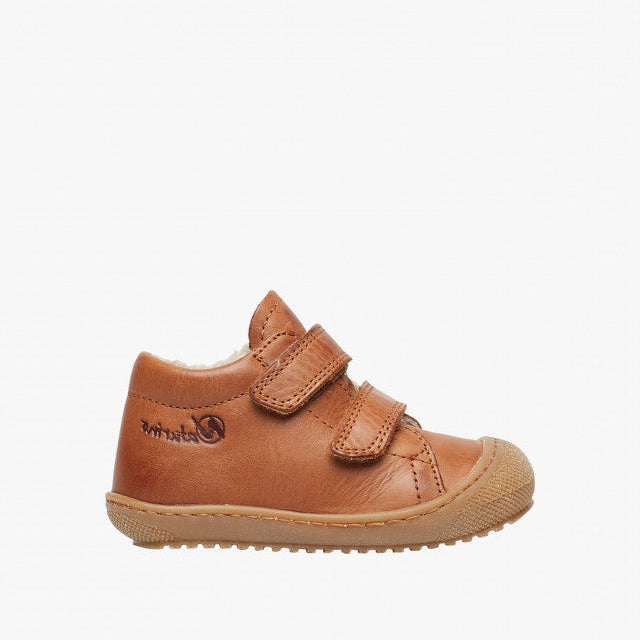 Racoon VL with Wool Lining - Cognac Oiled Leather||Racoon VL avec doublure en laine - Cuir huilé cognac