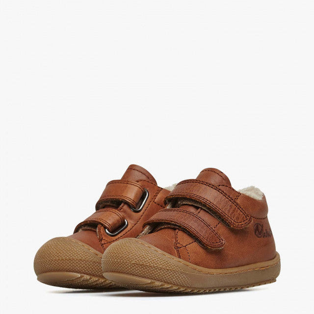 Racoon VL with Wool Lining - Cognac Oiled Leather||Racoon VL avec doublure en laine - Cuir huilé cognac