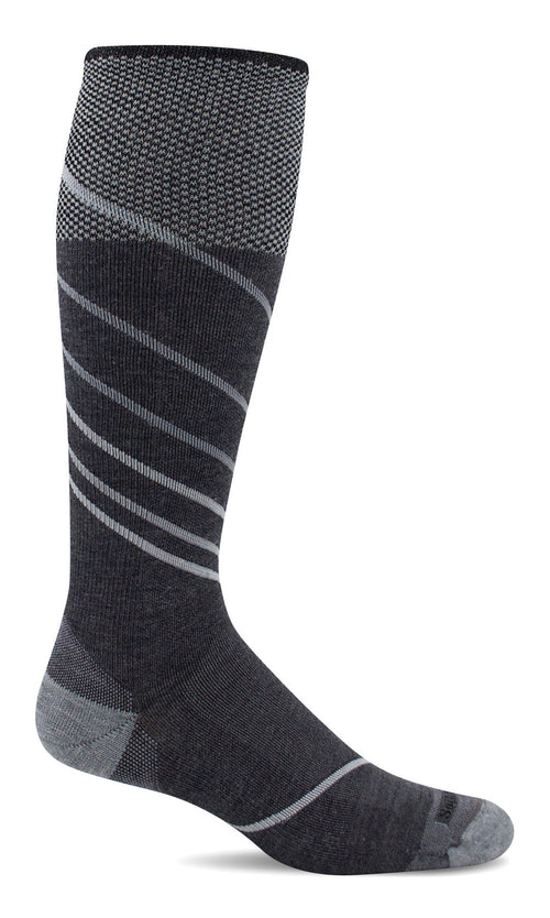 Pulse Knee-High Men - Charcoal Firm Compression (20-30mmHg)