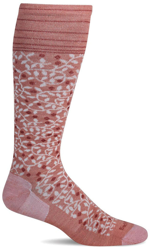 New Leaf Knee-High Women - Pink Clay Firm Compression (20-30mmHG)