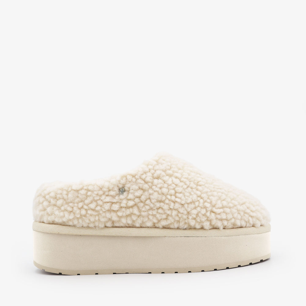 Joy Curly Flatform - Natural||Joy Curly Flatform - Naturelle