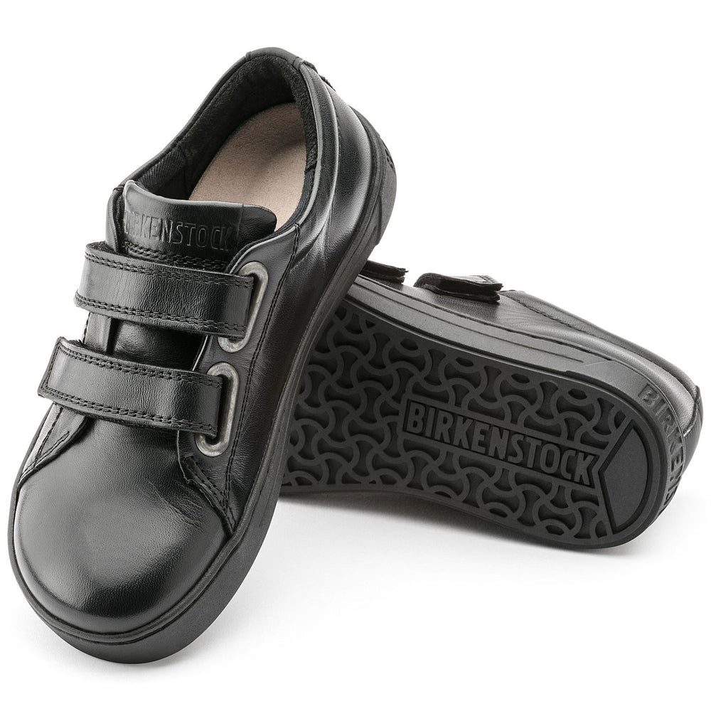 *FINAL SALE*Arran Velcro Kids - Black Natural Leather