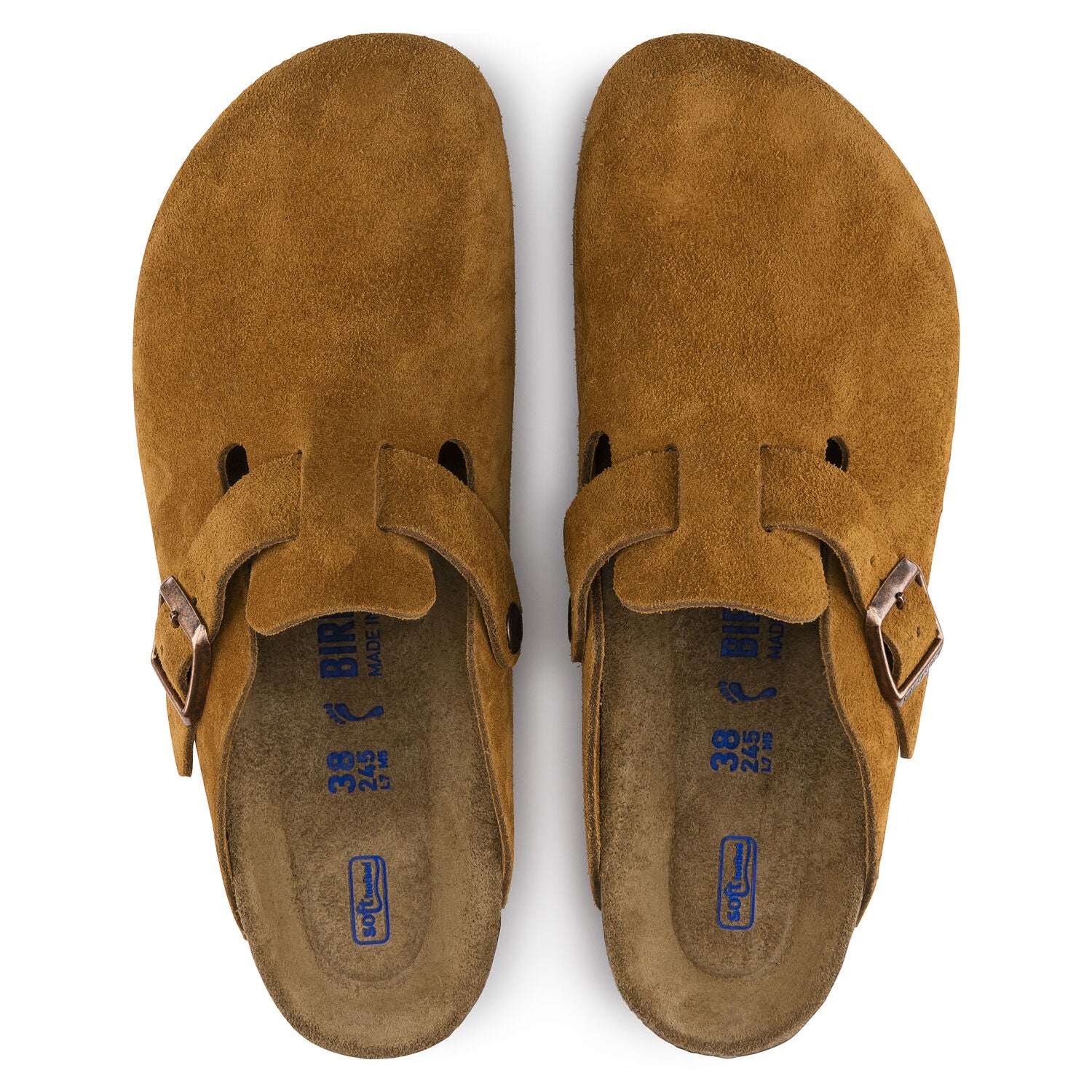 Birkenstock Boston Shearling mink 24.5 - www.stedile.com.br