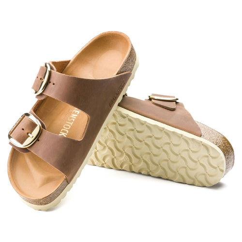 Arizona Big Buckle - Cognac Oiled Leather||Arizona Big Buckle - Cuir huilé cognac