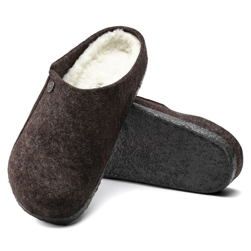 Zermatt Men Shearling - Mocha Wool Felt