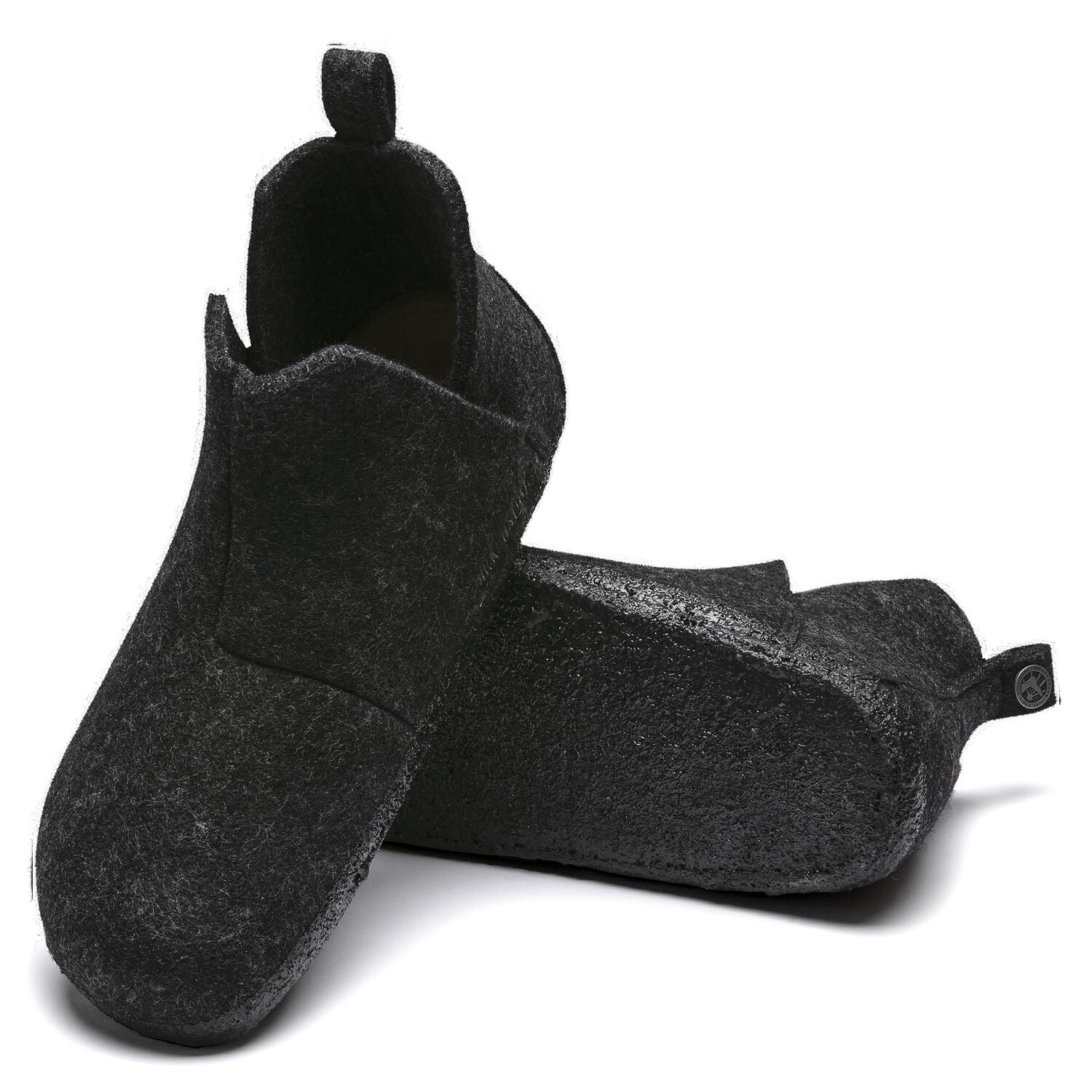 Andermatt - Anthracite Wool Felt Shearling – MyShoeShop