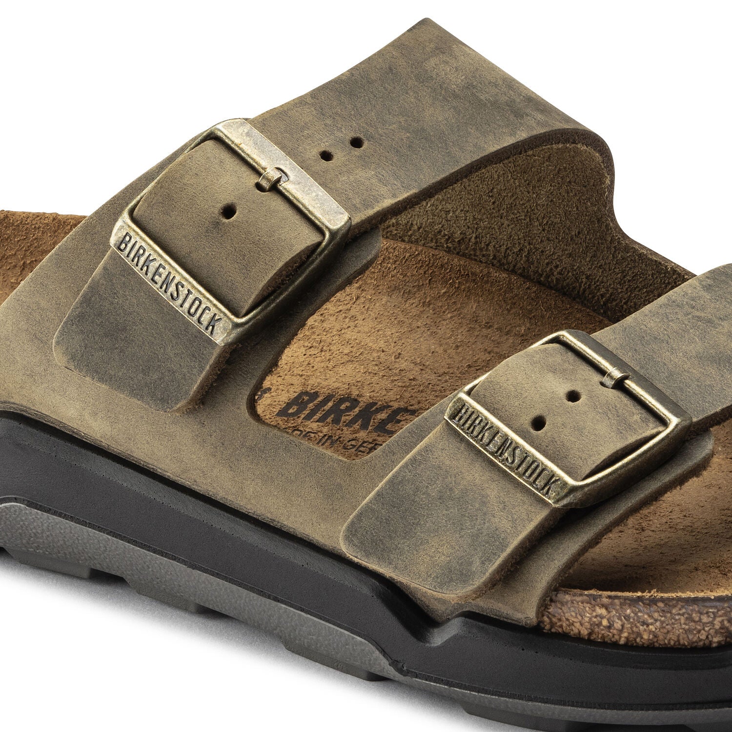 Arizona Crosstown - Artic Old Faded Khaki Oiled Leather – MyShoeShop