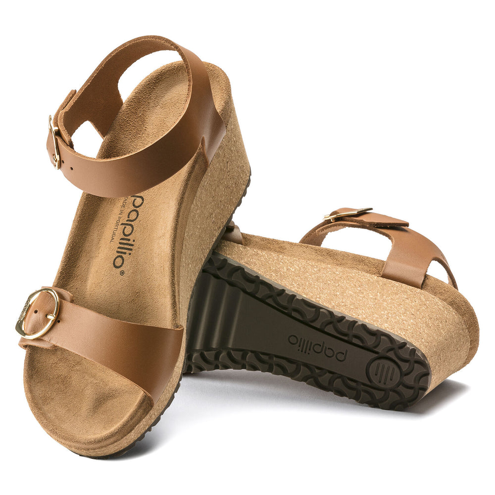 Soley - Ginger Brown Leather with a ring Buckle