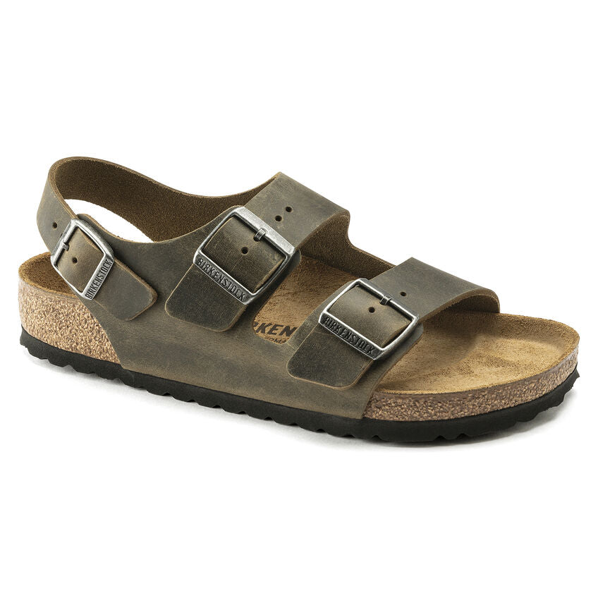 Men's birkenstocks sales with backstrap