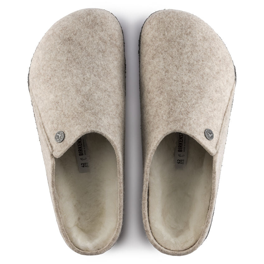 Zermatt Women - Eggnog Wool Felt Shearling