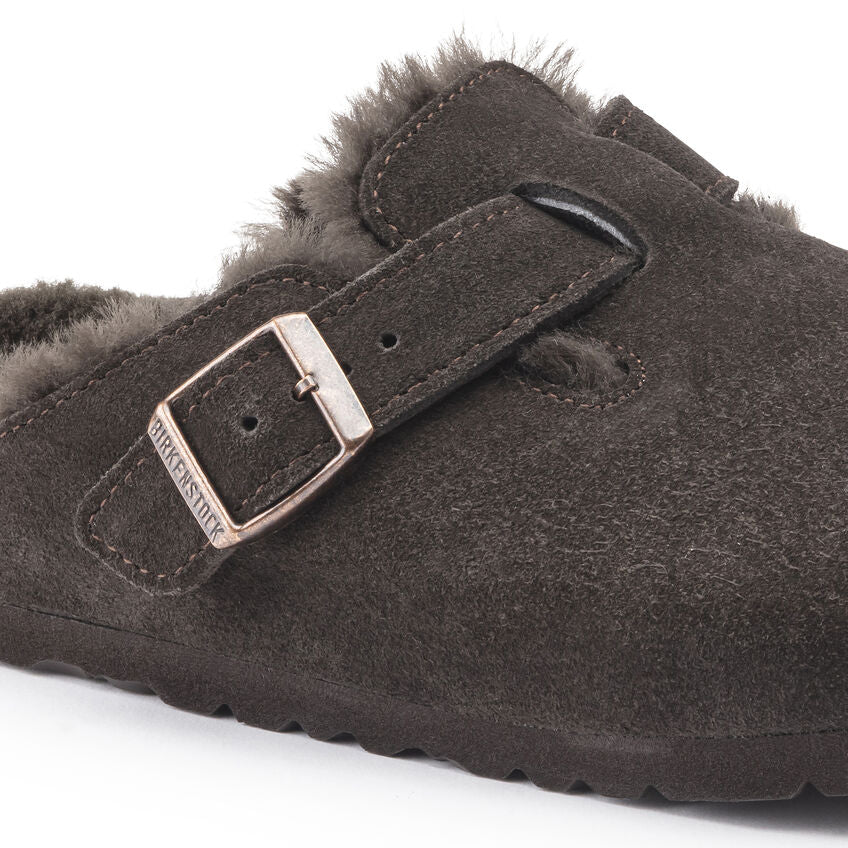 Boston - Mocha Suede Shearling – MyShoeShop