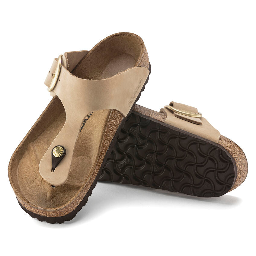 Gizeh Big Buckle - Sandcastle Nubuck – MyShoeShop