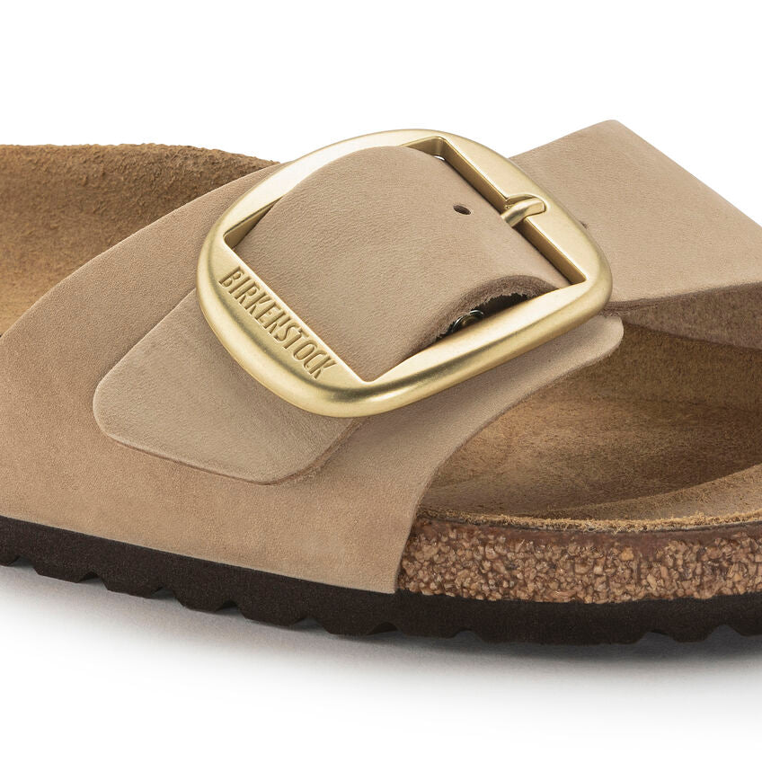 Madrid big sale buckle slide sandal