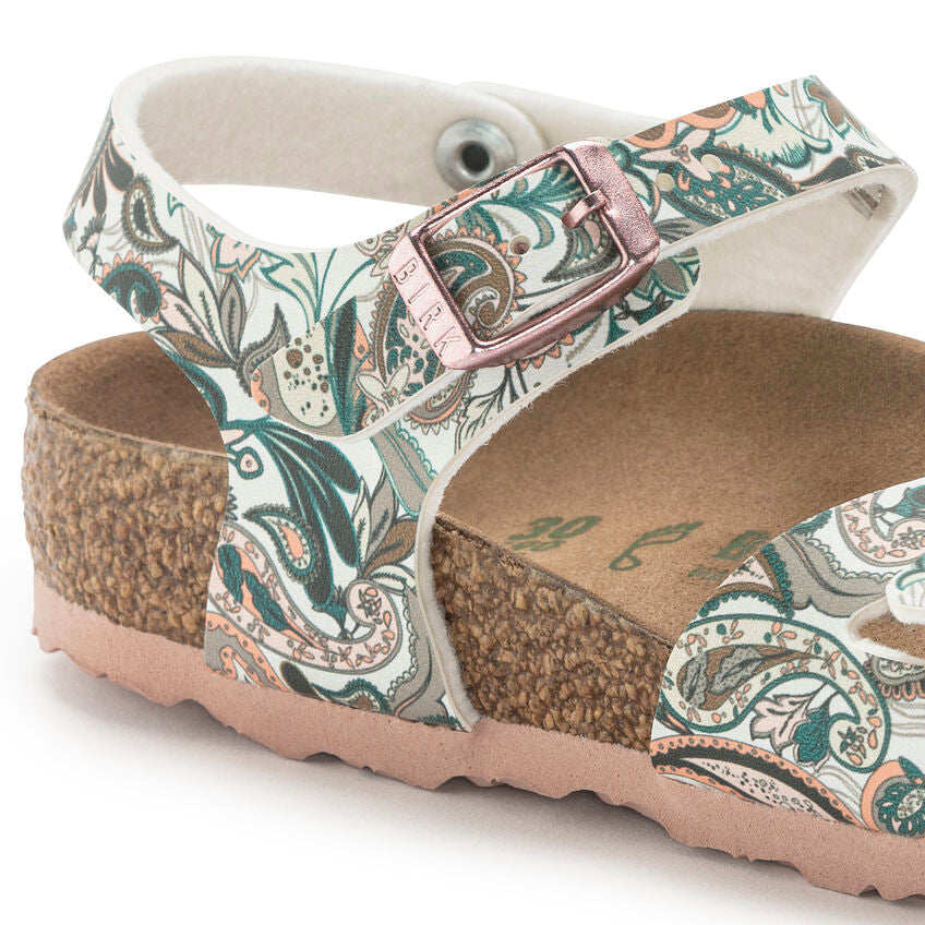 Rio Vegan Kids - Paisley Light Rose Birko-Flor – MyShoeShop