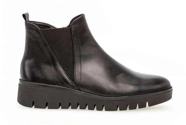 *FINAL SALE*32.851-57 - Chelsea Boots Smooth Leather Black