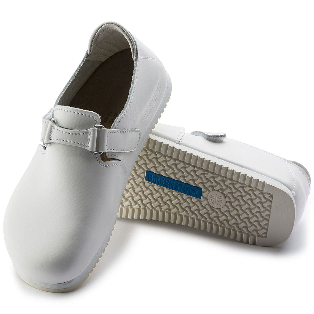 Linz-Grip - White Natural Leather