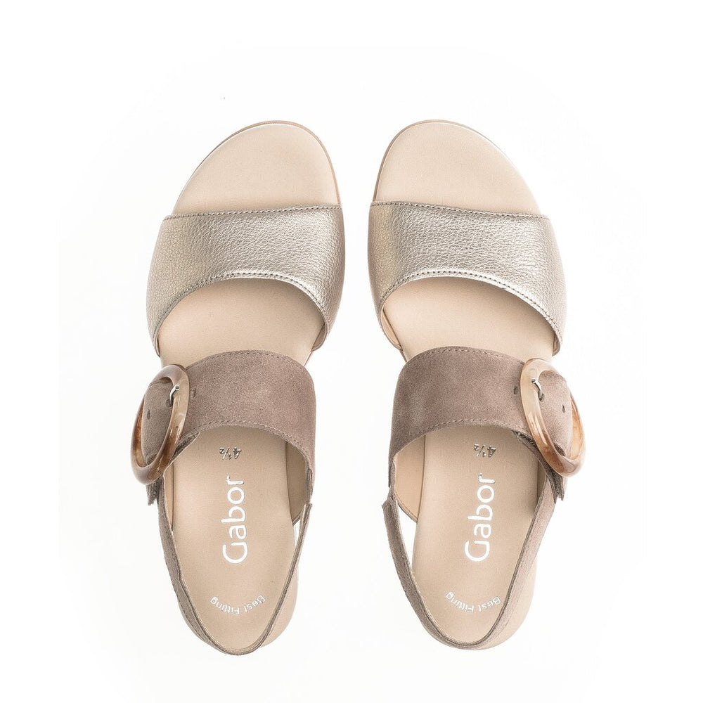 24.645.62 - Beige Leather and Suede||24.645.62 - Cuir et suède beige