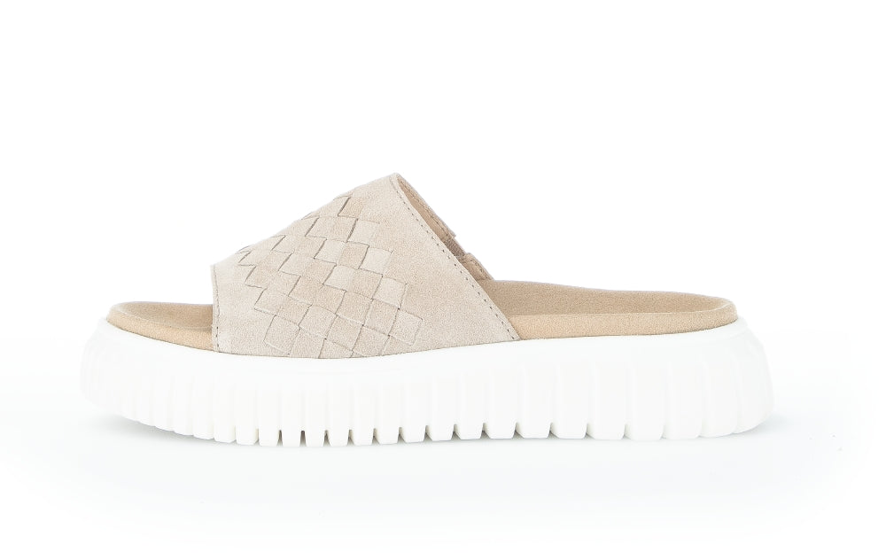 *FINAL SALE*83770-12 - Beige Suede