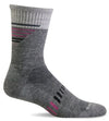 Ascend II Crew - Grey Moderate Compression (15-20mmHg)